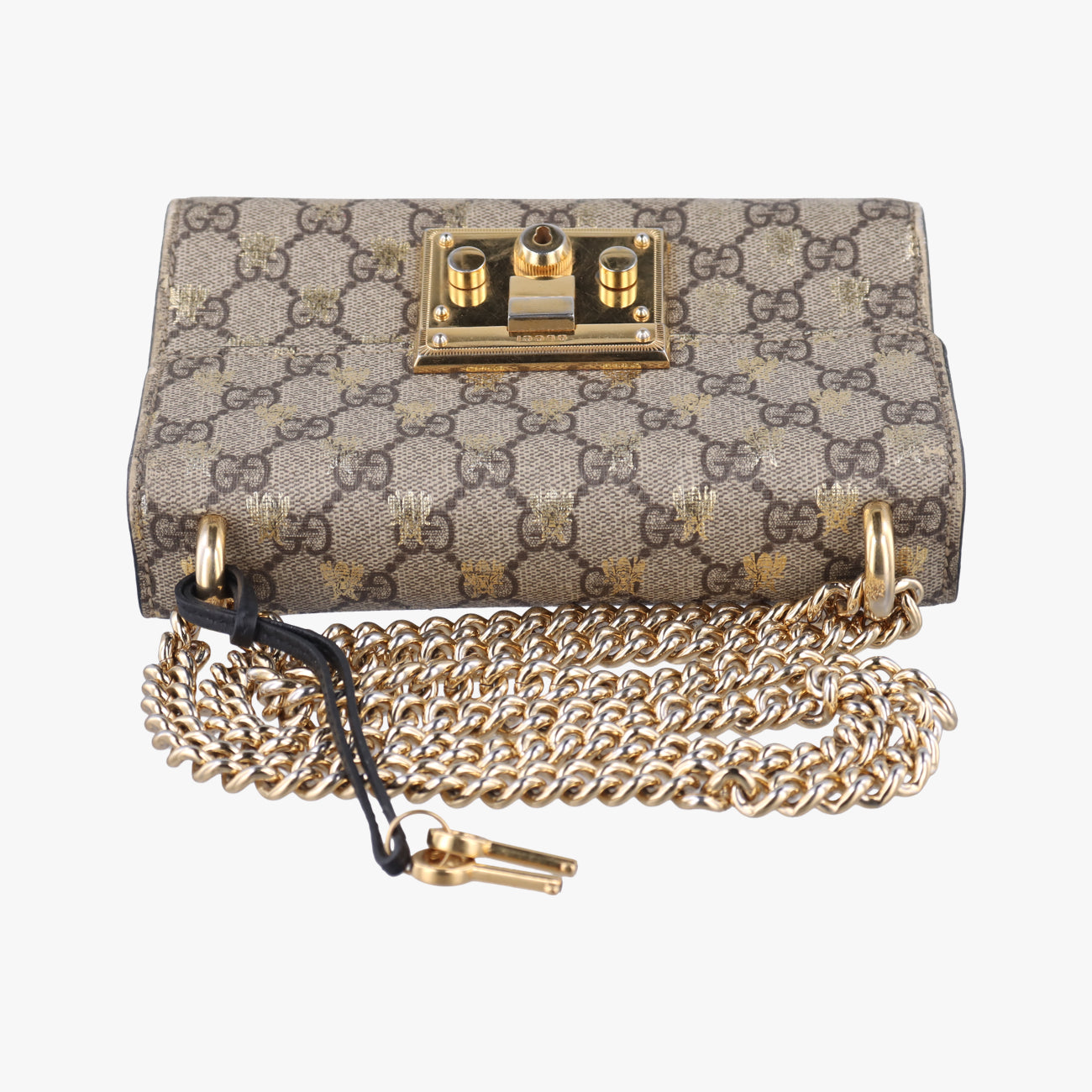 PadlockBrownPVC coated canvas409487B032482405パドロックブラウンPVCコーティングキャンバス409487B032482405