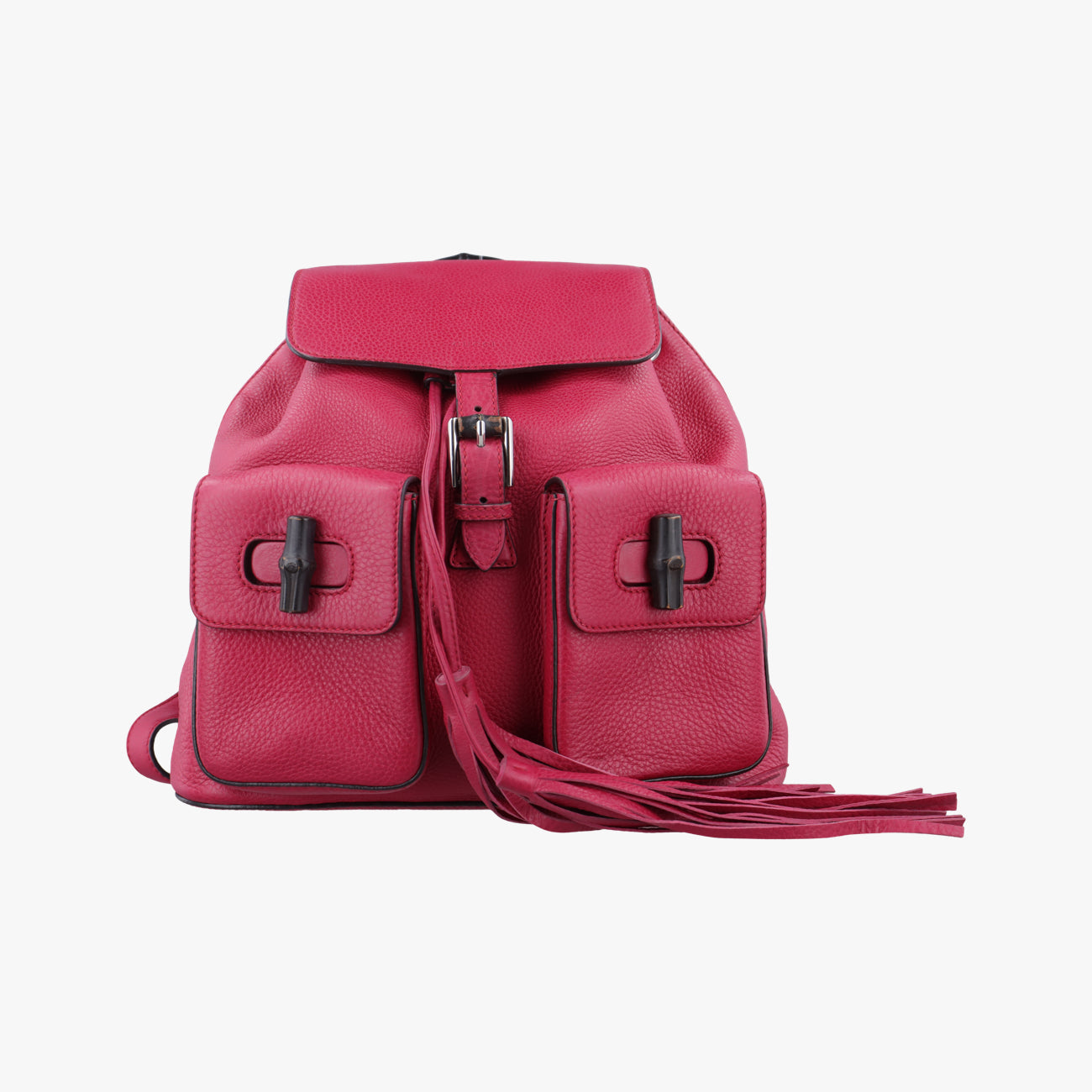 Bamboo fringe tasselRedLeather370833D018226769バンブーレッドレザー370833D018226769