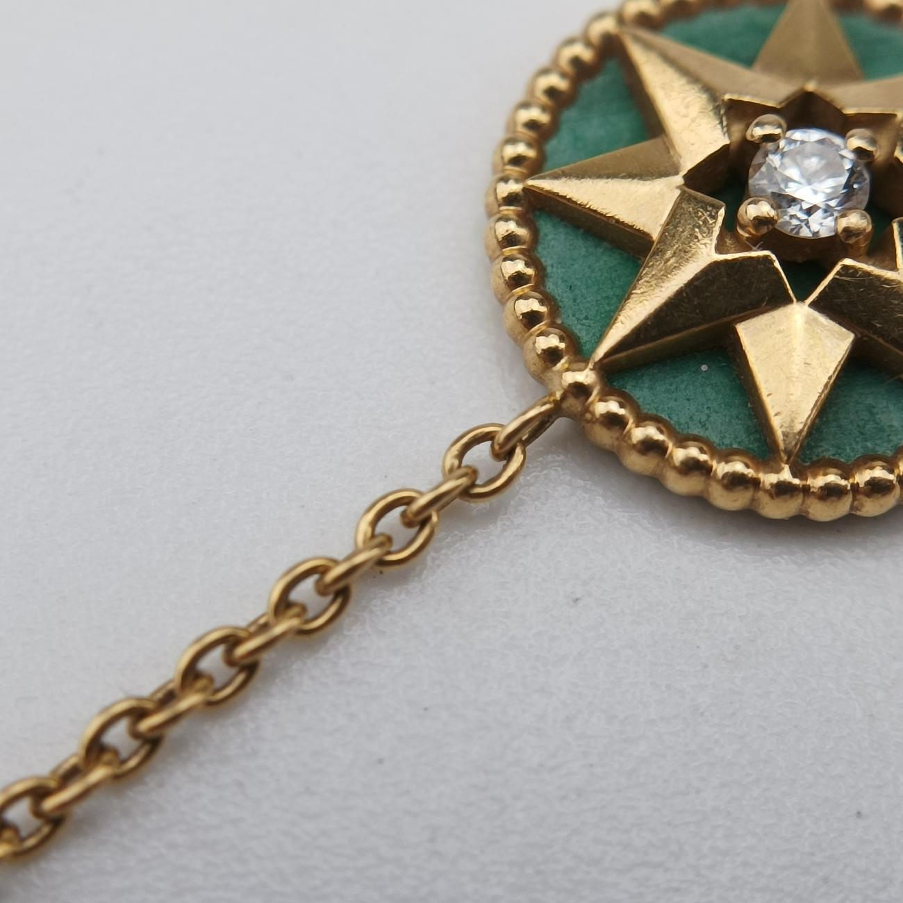 Rose des Vents medallion　GoldenAU750177818ローズデヴァン メダリオンゴールドAU750177818