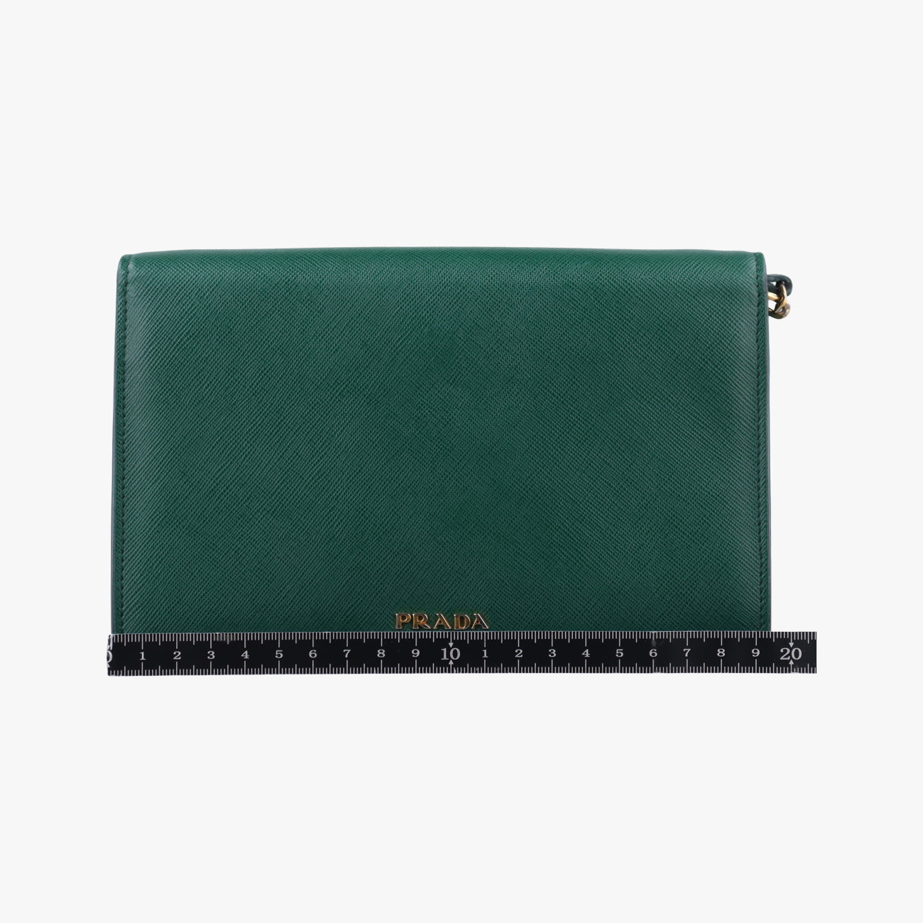 Corole ChainGreenSaffiano Leather25コロール チェーングリーンサフィアーノレザー25