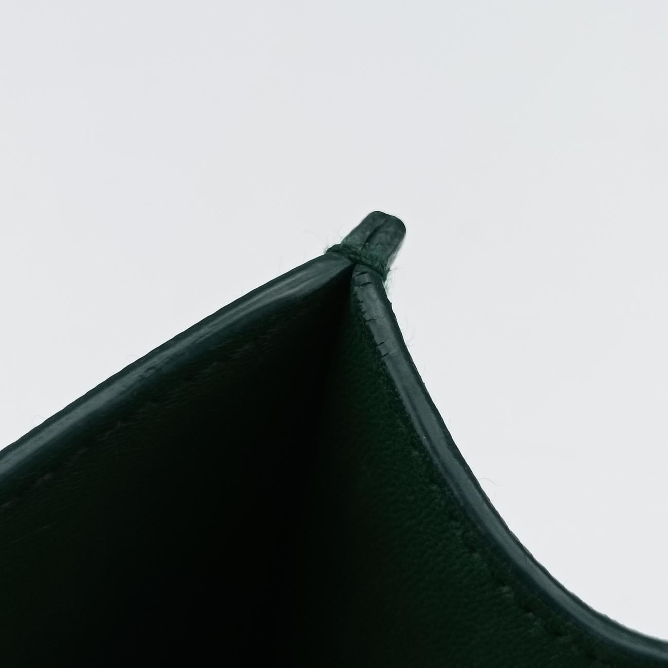Corole ChainGreenSaffiano Leather25コロール チェーングリーンサフィアーノレザー25