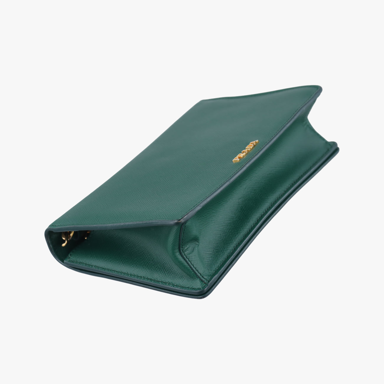 Corole ChainGreenSaffiano Leather25コロール チェーングリーンサフィアーノレザー25