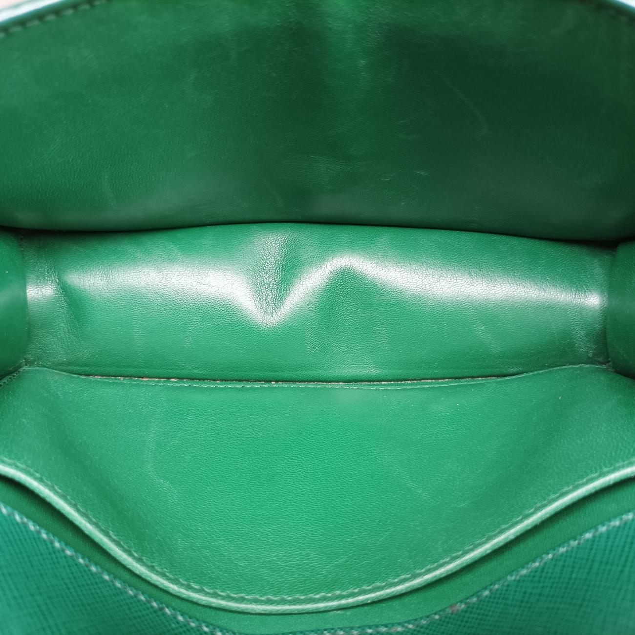Corole ChainGreenSaffiano Leather25コロール チェーングリーンサフィアーノレザー25