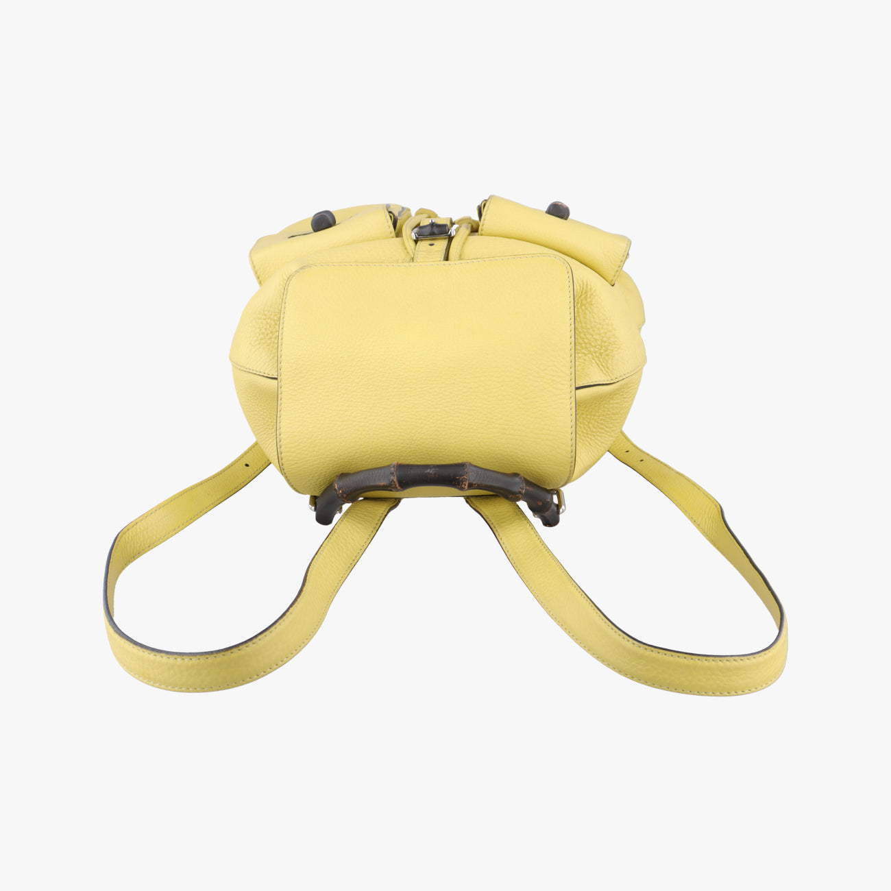 Bamboo fringe tasselYellowLeather370833F017857802バンブーイエローレザー370833F017857802