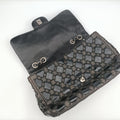 Matelasse coco markBlackknitted fabricA5004714302470マトラッセ ココマークブラックニットファブリックA5004714302470