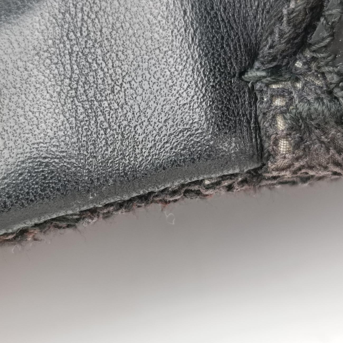 Matelasse coco markBlackknitted fabricA5004714302470マトラッセ ココマークブラックニットファブリックA5004714302470