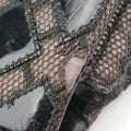 Matelasse coco markBlackknitted fabricA5004714302470マトラッセ ココマークブラックニットファブリックA5004714302470