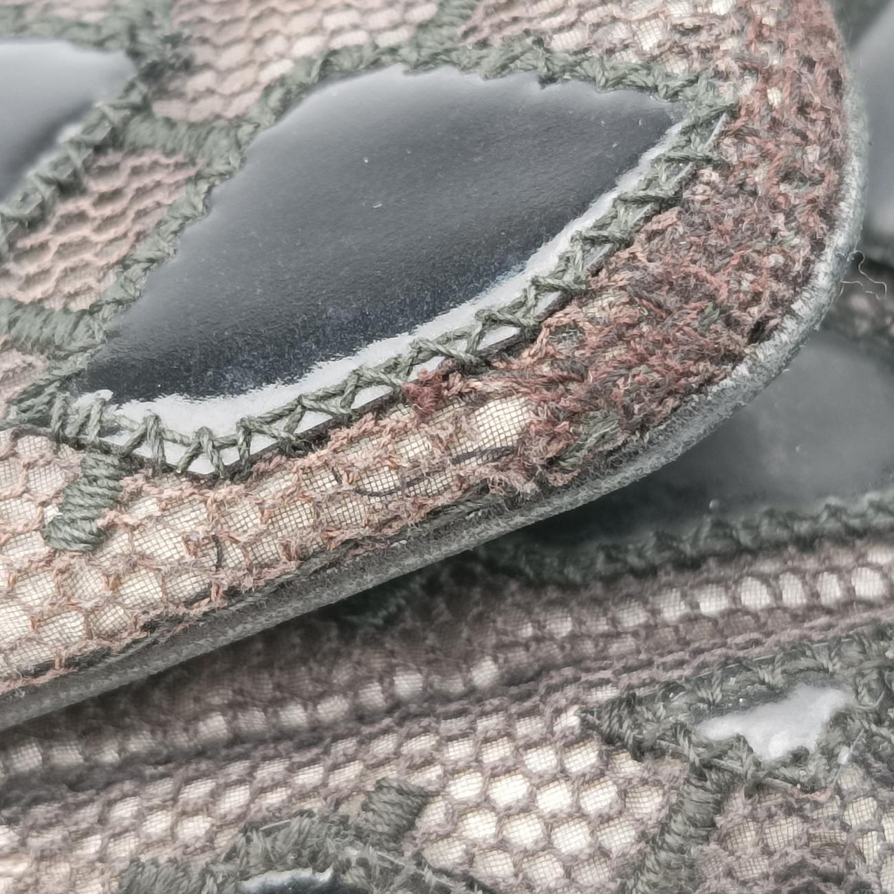 Matelasse coco markBlackknitted fabricA5004714302470マトラッセ ココマークブラックニットファブリックA5004714302470