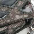 Matelasse coco markBlackknitted fabricA5004714302470マトラッセ ココマークブラックニットファブリックA5004714302470