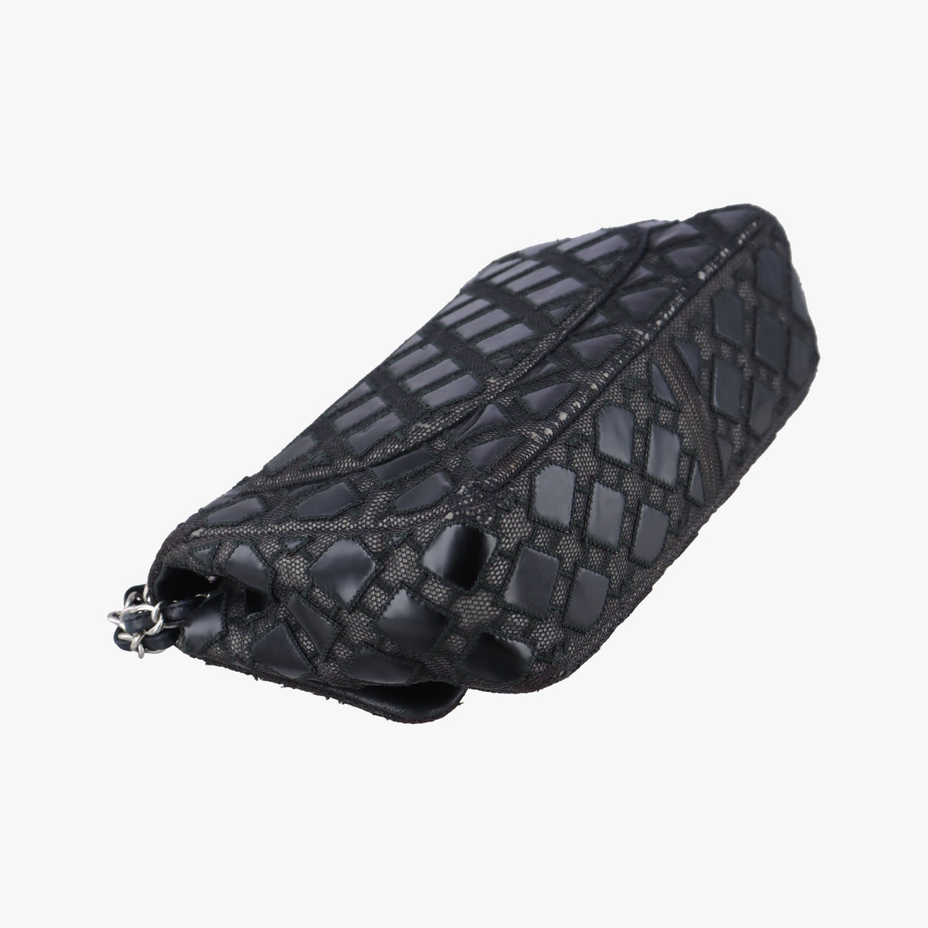 Matelasse coco markBlackknitted fabricA5004714302470マトラッセ ココマークブラックニットファブリックA5004714302470