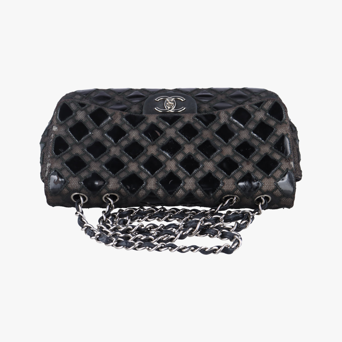 Matelasse coco markBlackknitted fabricA5004714302470マトラッセ ココマークブラックニットファブリックA5004714302470
