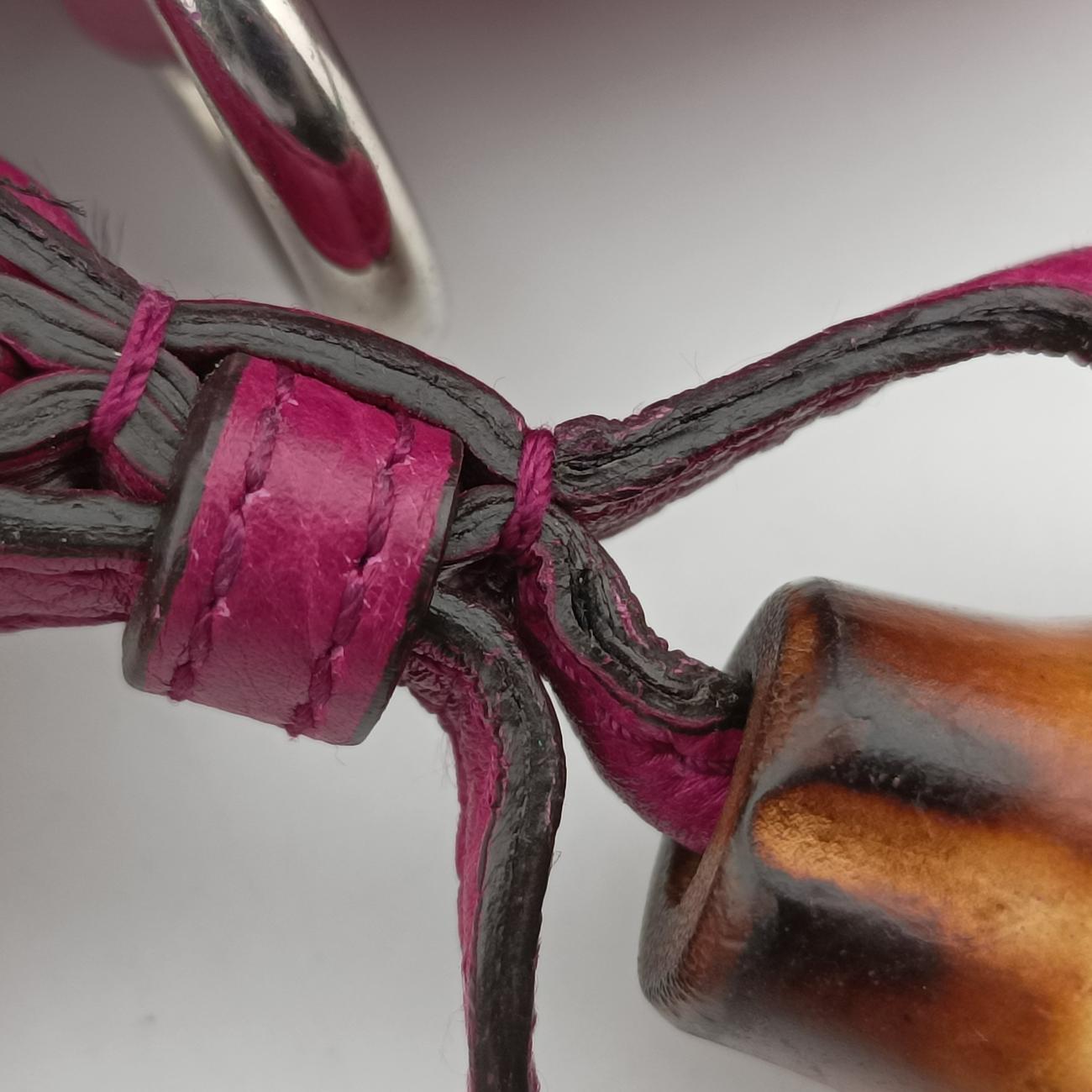 New BambooPinkLeather240241H6488054バンブーピンクレザー240241H6488054