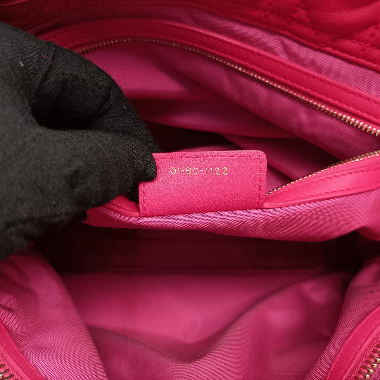 Cannage Dior Soft ShoppingPinklambskin01-BO-1122ディオールソフトピンクラムスキン01-BO-1122