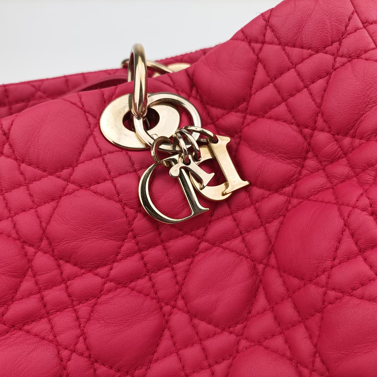 Cannage Dior Soft ShoppingPinklambskin01-BO-1122ディオールソフトピンクラムスキン01-BO-1122