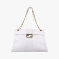 Maxi Baguette FlapWhiteLeather8BT1438BT143-ZM1 118-2579ズッカ マキシバゲットホワイトレザー8BT1438BT143-ZM1 118-2579