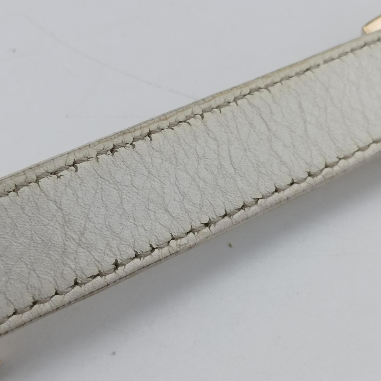 Maxi Baguette FlapWhiteLeather8BT1438BT143-ZM1 118-2579ズッカ マキシバゲットホワイトレザー8BT1438BT143-ZM1 118-2579
