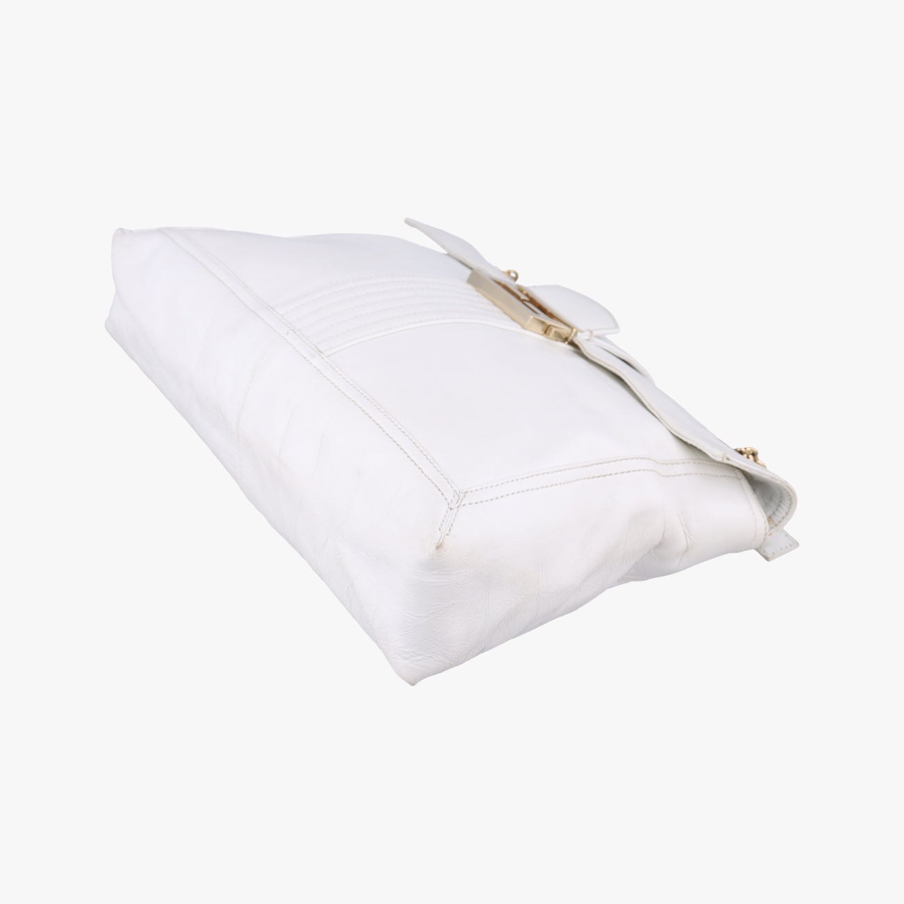 Maxi Baguette FlapWhiteLeather8BT1438BT143-ZM1 118-2579ズッカ マキシバゲットホワイトレザー8BT1438BT143-ZM1 118-2579