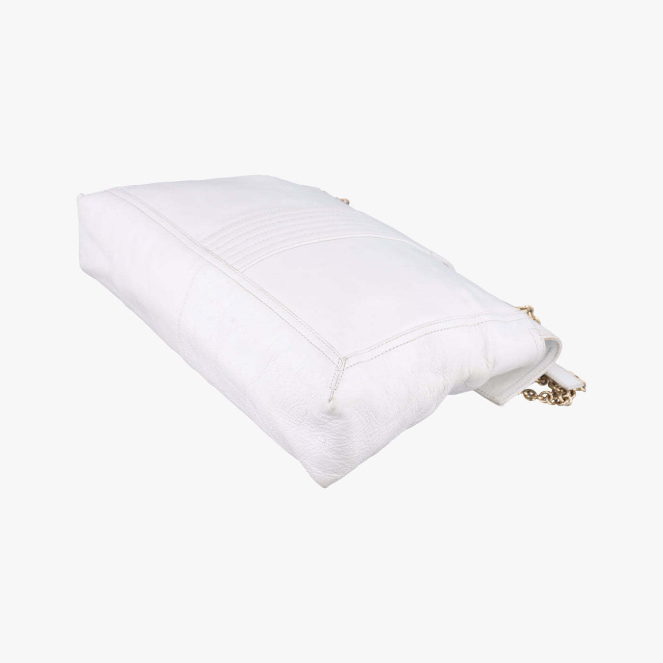 Maxi Baguette FlapWhiteLeather8BT1438BT143-ZM1 118-2579ズッカ マキシバゲットホワイトレザー8BT1438BT143-ZM1 118-2579