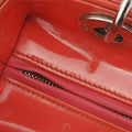 Lady DiorOrange x BeigeLeather x Patent12-BO-1102レディディオールオレンジ x ベージュレザーｘパテント12-BO-1102