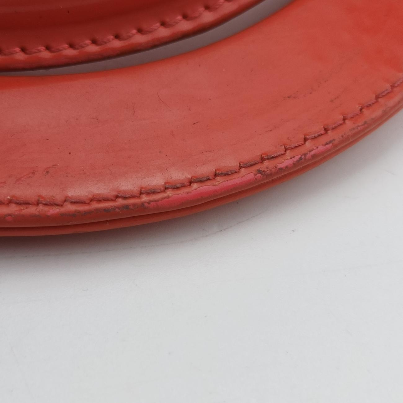 Lady DiorOrange x BeigeLeather x Patent12-BO-1102レディディオールオレンジ x ベージュレザーｘパテント12-BO-1102