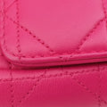 Miss Dior CANNAGE New LockRoselambskin12-MA-1103ミス ディオール カナージュ ニューロックローズ レッドラムスキン12-MA-1103