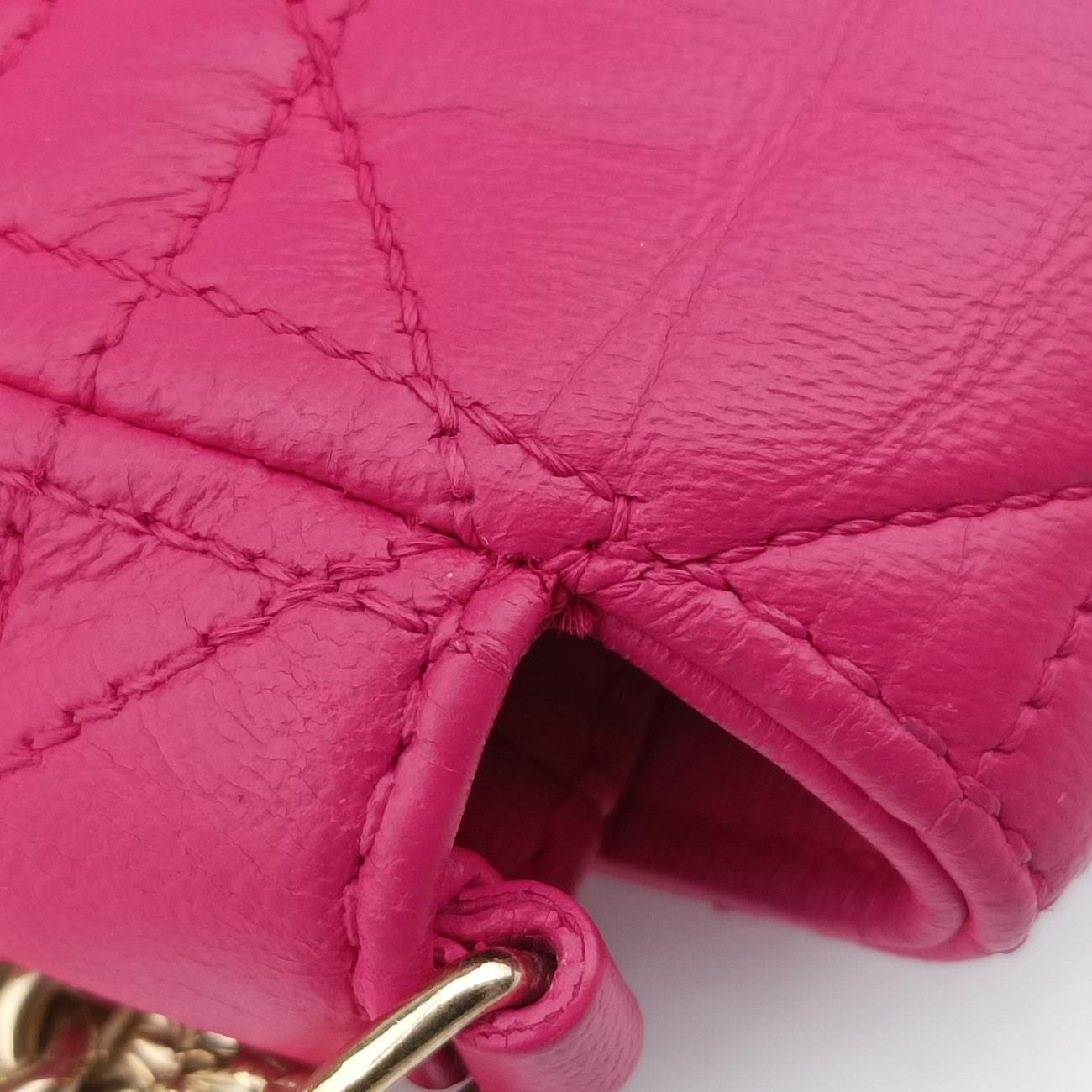 Miss Dior CANNAGE New LockRoselambskin12-MA-1103ミス ディオール カナージュ ニューロックローズ レッドラムスキン12-MA-1103