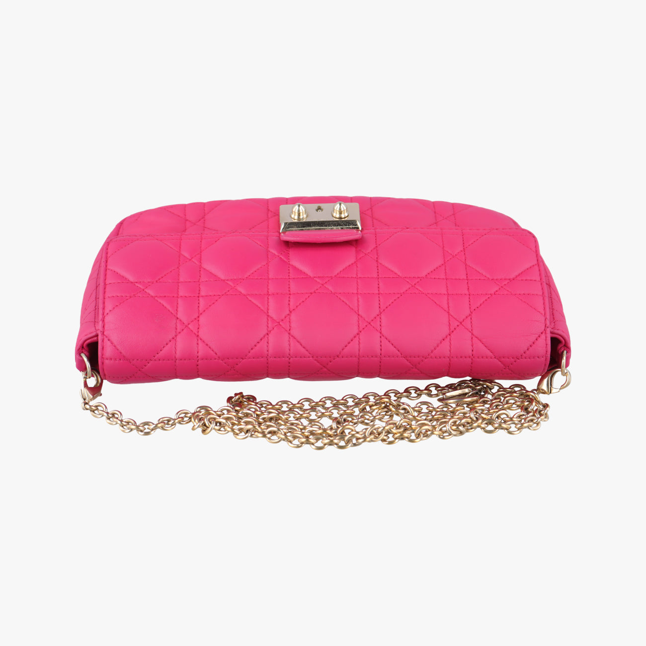 Miss Dior CANNAGE New LockRoselambskin12-MA-1103ミス ディオール カナージュ ニューロックローズ レッドラムスキン12-MA-1103