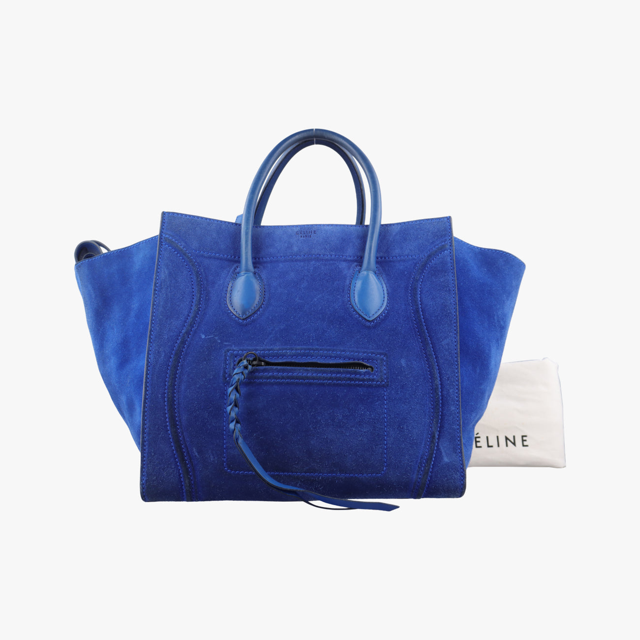 Luggage Small Square PhantomBluesuedeS-NA-0191ラゲージスモールスクエアファントムブルースエードS-NA-0191