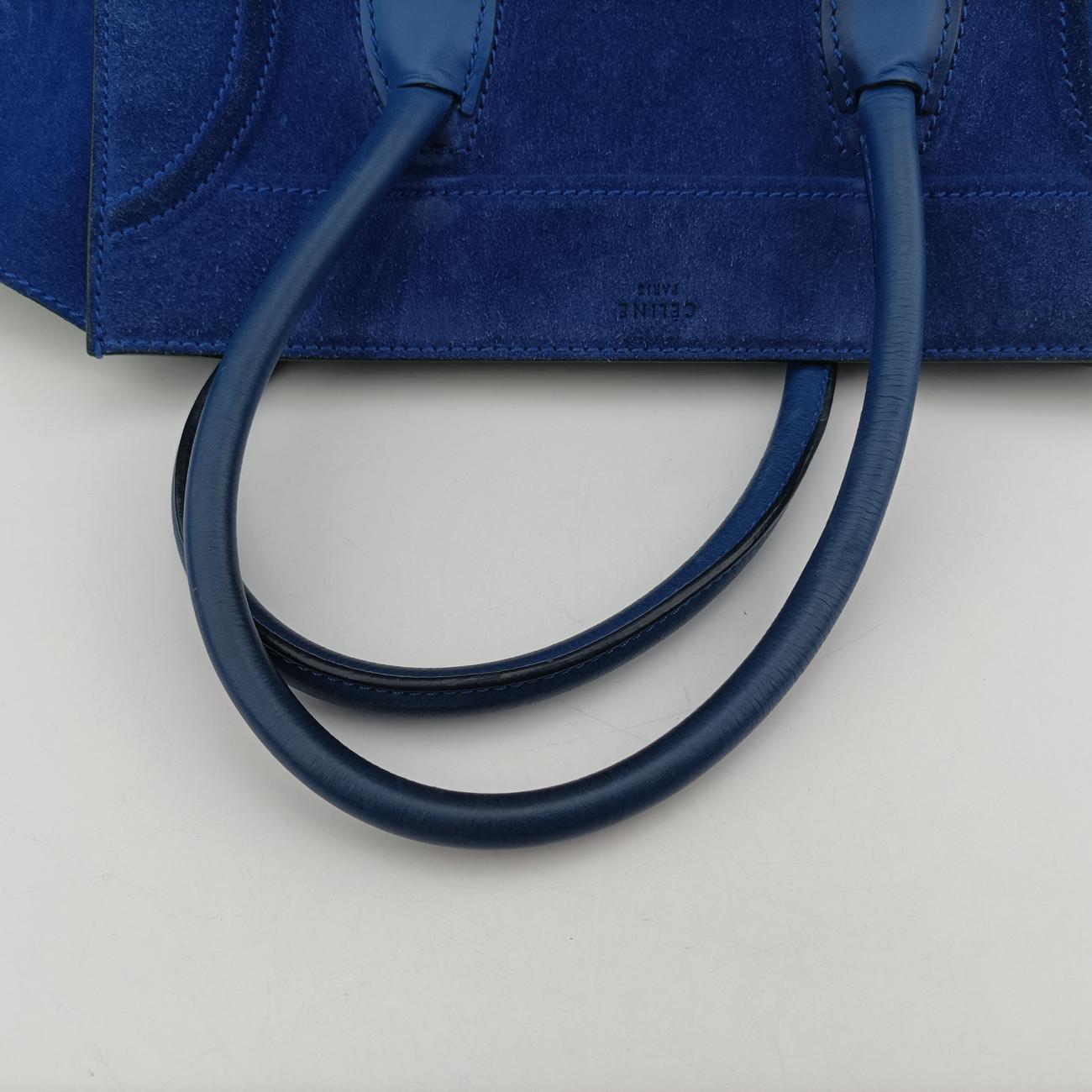 Luggage Small Square PhantomBluesuedeS-NA-0191ラゲージスモールスクエアファントムブルースエードS-NA-0191