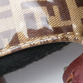Baguette ZucchinoBrownPVC coated canvasLot number unknownマンマバケット ズッキーノ柄ブラウンPVCコーティングキャンバス製番不明
