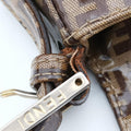 Baguette ZucchinoBrownPVC coated canvasLot number unknownマンマバケット ズッキーノ柄ブラウンPVCコーティングキャンバス製番不明