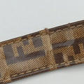 Baguette ZucchinoBrownPVC coated canvasLot number unknownマンマバケット ズッキーノ柄ブラウンPVCコーティングキャンバス製番不明