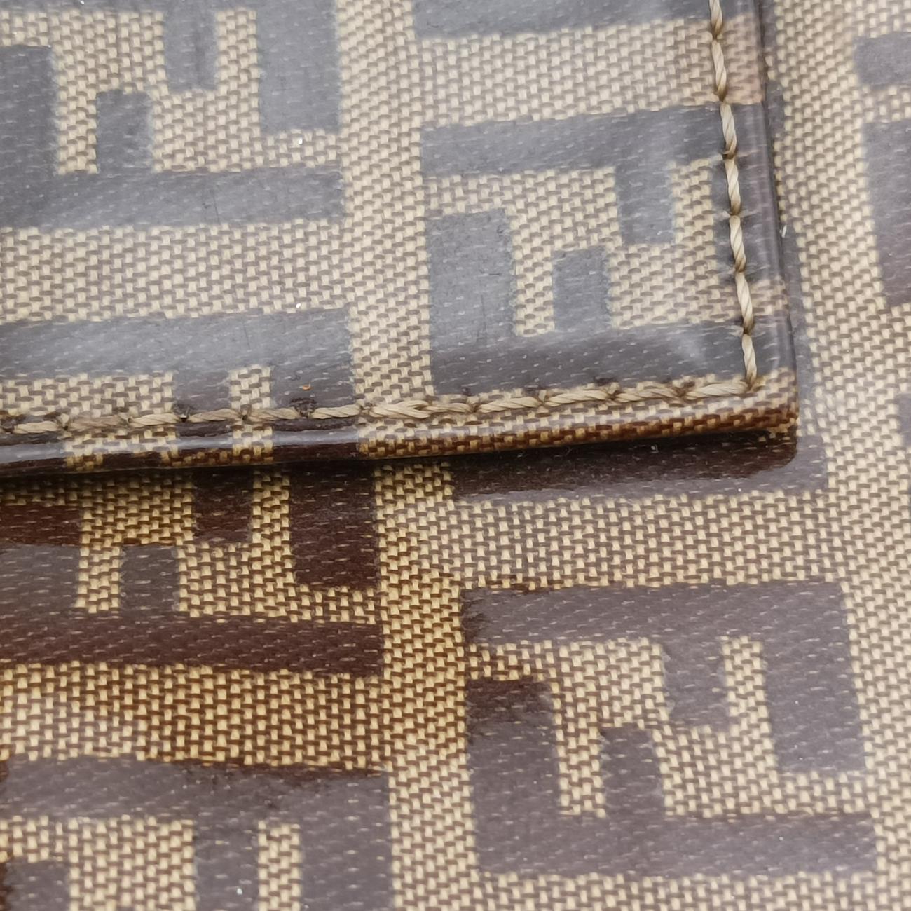 Baguette ZucchinoBrownPVC coated canvasLot number unknownマンマバケット ズッキーノ柄ブラウンPVCコーティングキャンバス製番不明