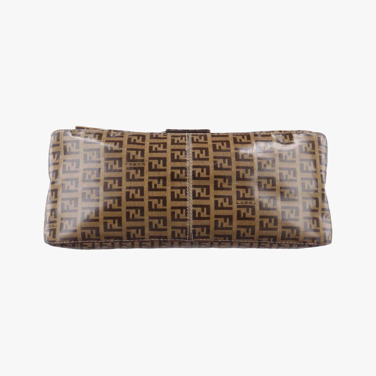 Baguette ZucchinoBrownPVC coated canvasLot number unknownマンマバケット ズッキーノ柄ブラウンPVCコーティングキャンバス製番不明