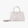 GalleriaWhiteSAFFIANO Leather7/Gガレリアホワイトサフィアーノレザー7/G
