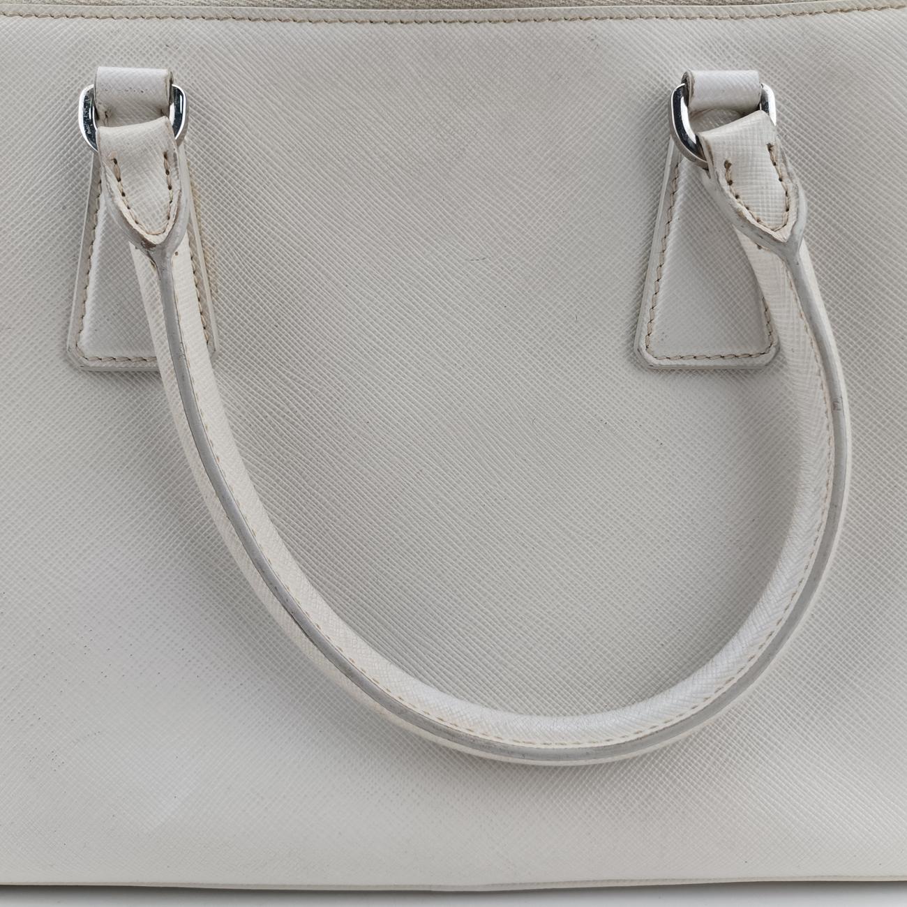 GalleriaWhiteSAFFIANO Leather7/Gガレリアホワイトサフィアーノレザー7/G