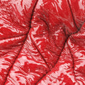 Quilted Dome SatchelRedPatent117キルティングドームレッドパテント117