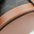 Tambour TriompheBrownPVC coated canvasW-GM-3270タンブール トリオンフブラウンPVCコーティングキャンバスW-GM-3270