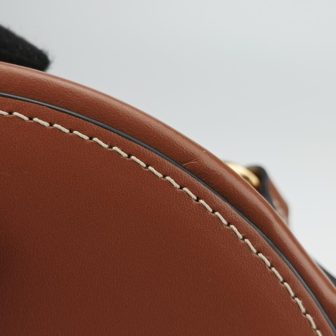 Tambour TriompheBrownPVC coated canvasW-GM-3270タンブール トリオンフブラウンPVCコーティングキャンバスW-GM-3270