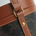 Tambour TriompheBrownPVC coated canvasW-GM-3270タンブール トリオンフブラウンPVCコーティングキャンバスW-GM-3270