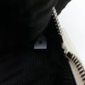 Triangle Logo PlateWhiteSAFFIANO Leather56 5トライアングル ロゴ プレートホワイトサフィアーノレザー56 5