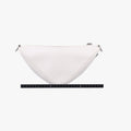 Triangle Logo PlateWhiteSAFFIANO Leather56 5トライアングル ロゴ プレートホワイトサフィアーノレザー56 5