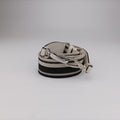 Triangle Logo PlateWhiteSAFFIANO Leather56 5トライアングル ロゴ プレートホワイトサフィアーノレザー56 5