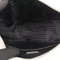 Triangle Logo PlateWhiteSAFFIANO Leather56 5トライアングル ロゴ プレートホワイトサフィアーノレザー56 5