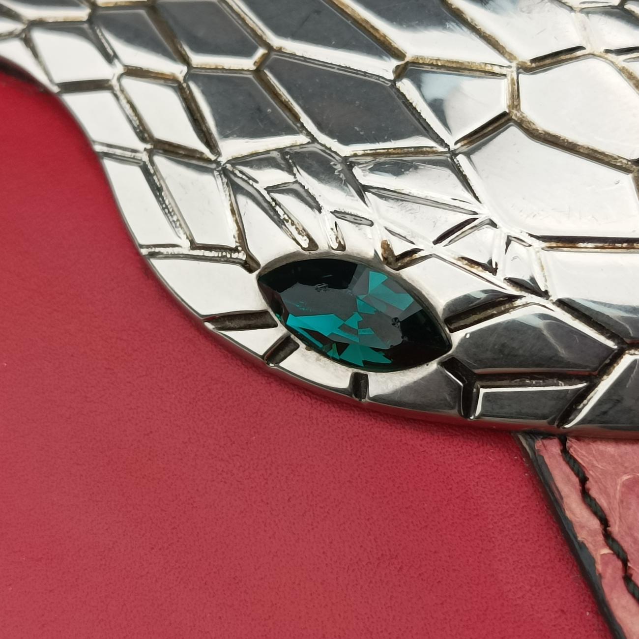 Lilith Bamboo Coral SnakeRedLeather453751A021283850リリス バンブー コーラルスネークレッドレザー453751A021283850