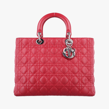 Lady DiorRedlambskin01-MA-0111レディディオールレッドラムスキン01-MA-0111