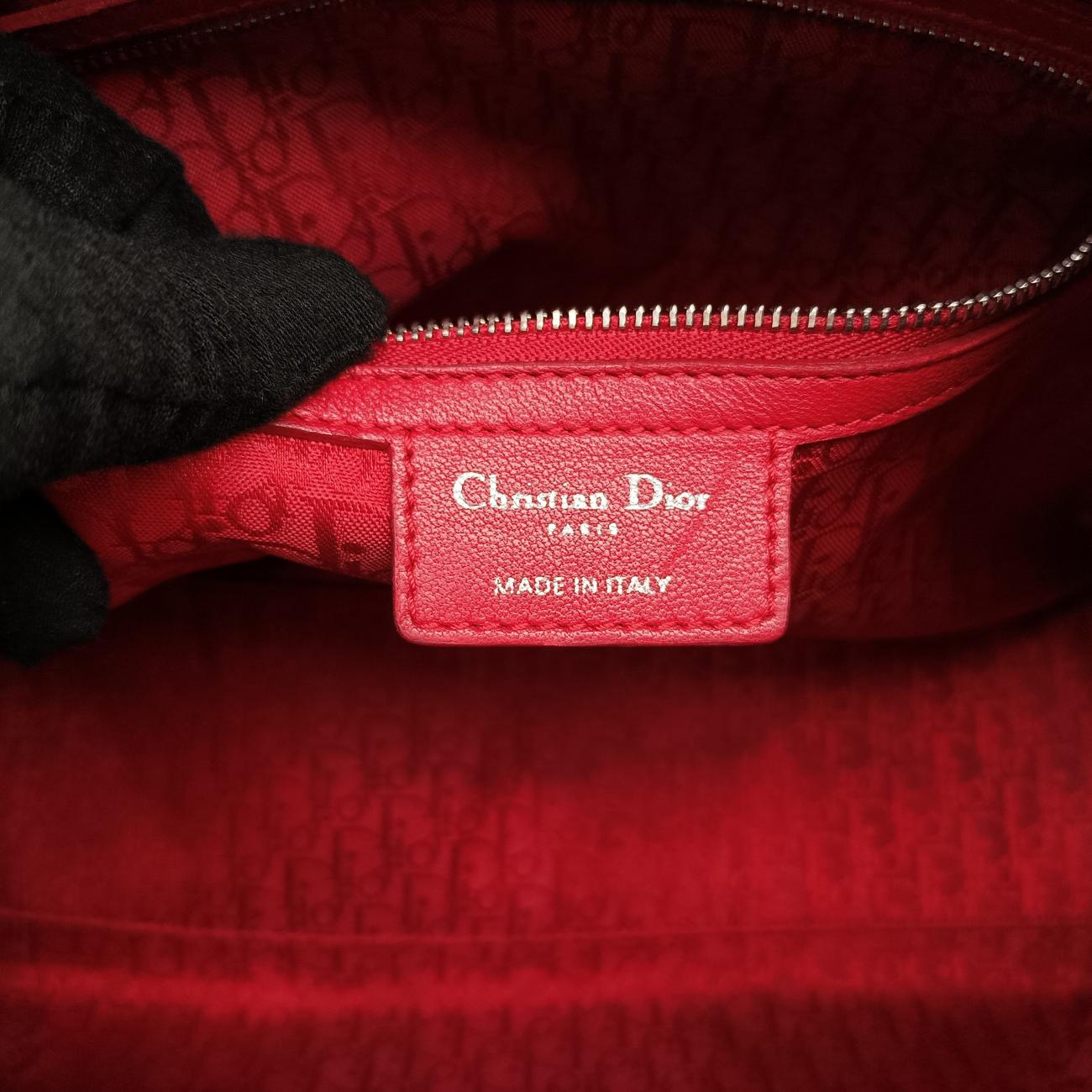 Lady DiorRedlambskin01-MA-0111レディディオールレッドラムスキン01-MA-0111