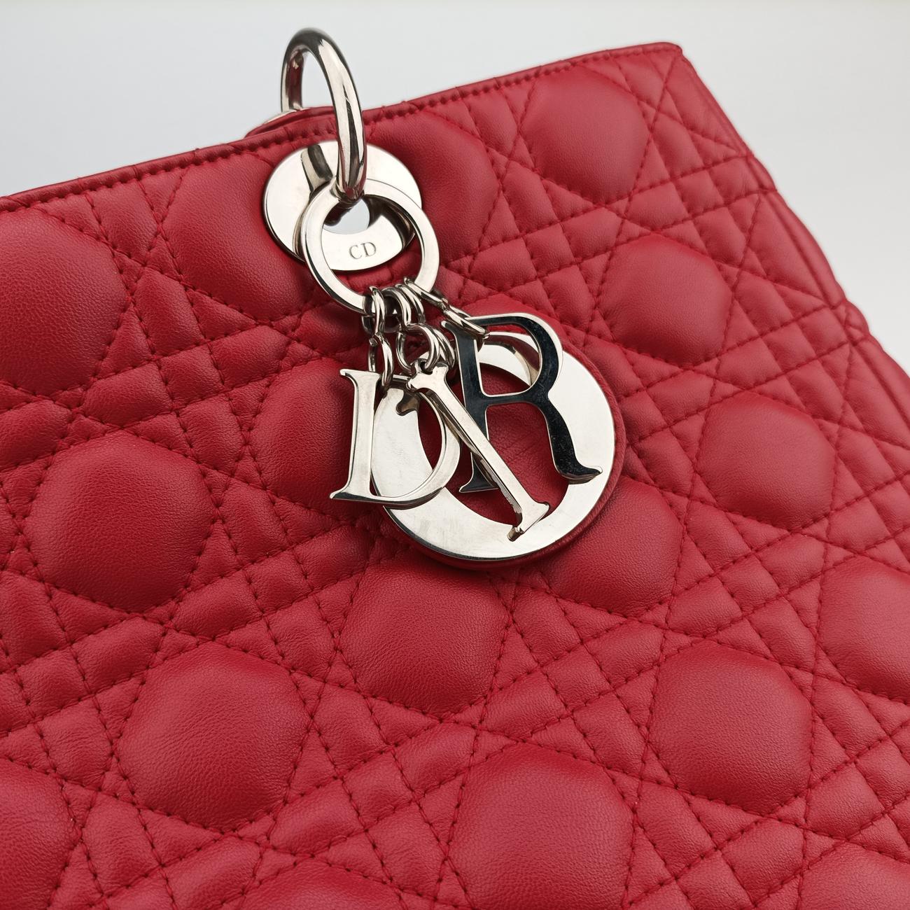 Lady DiorRedlambskin01-MA-0111レディディオールレッドラムスキン01-MA-0111