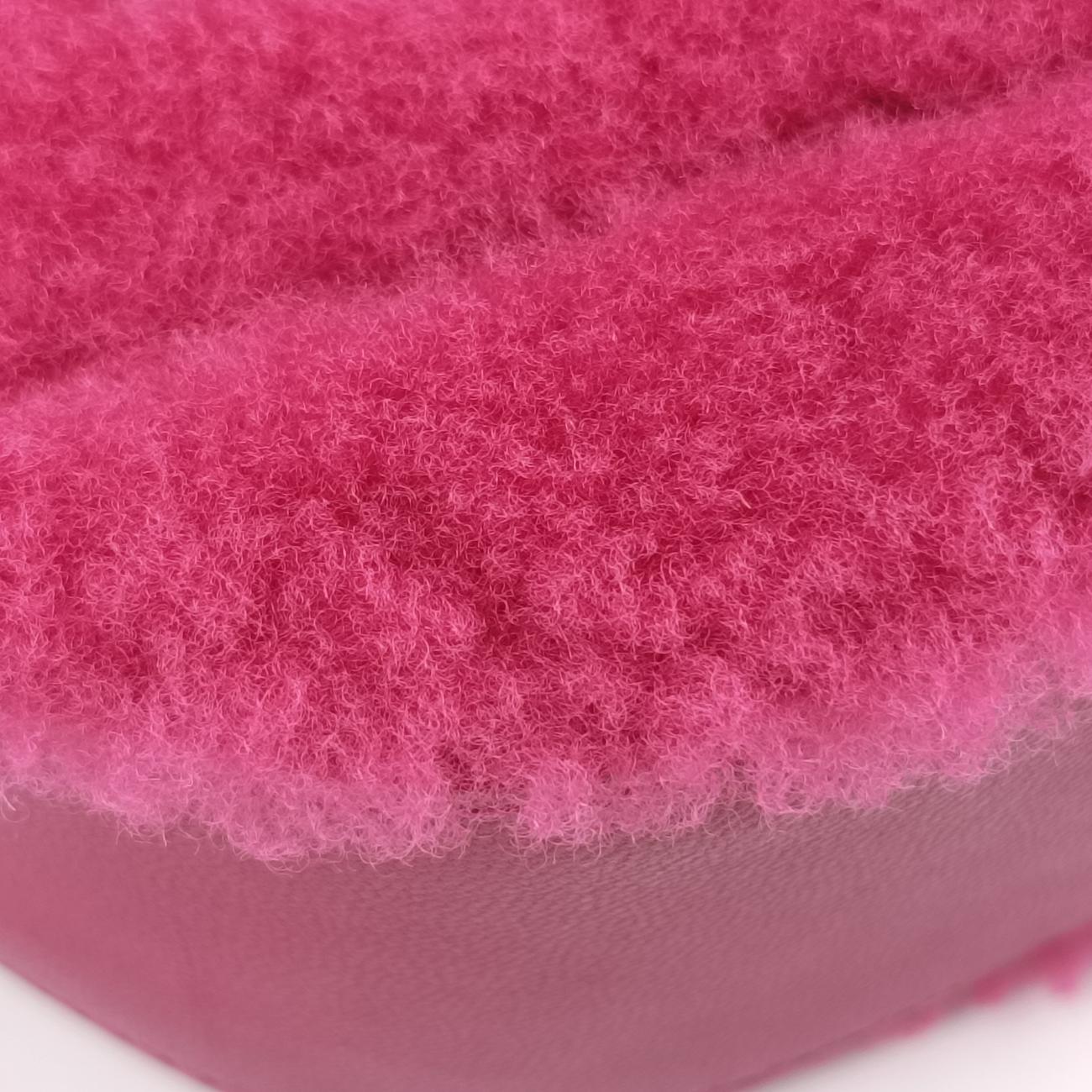 ROUND SHEARLING COCO NEIGEpinkFur x Leather AP093228979353ラウンド ムートン ココマークピンクファー×レザーAP093228979353
