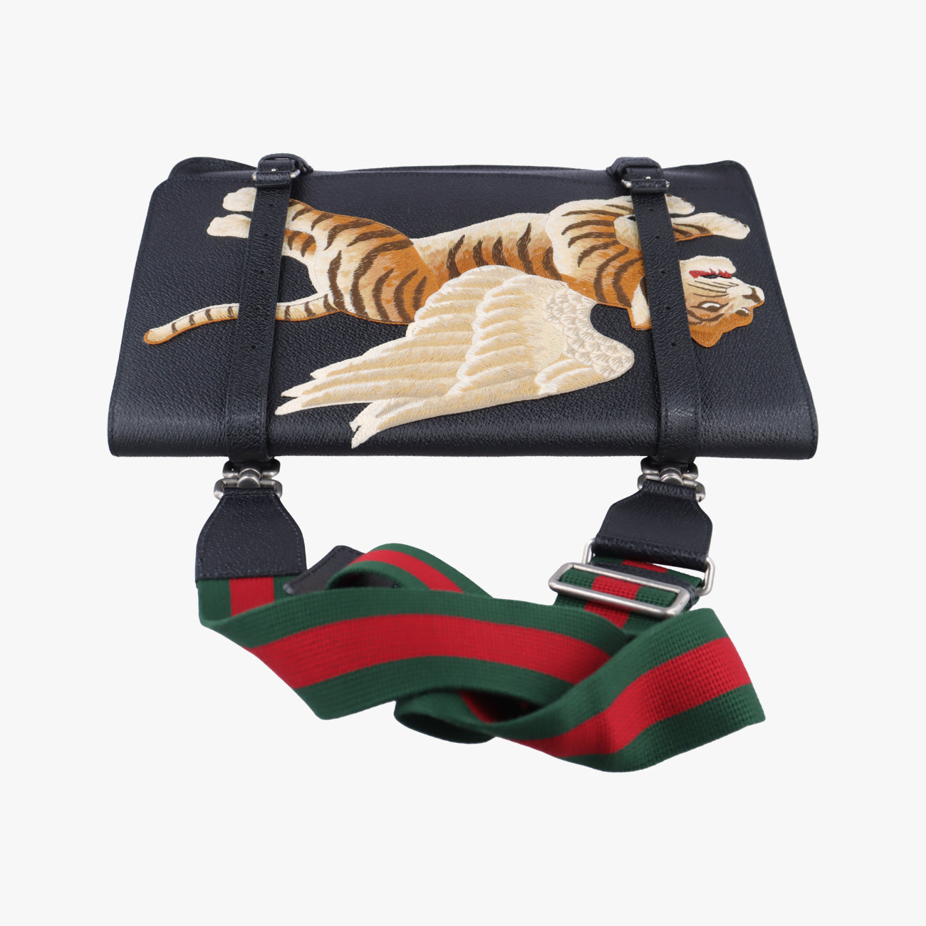 Tiger Print WebMulticolourLeather484668E023216007タイガープリントウェブマルチカラーレザー484668E023216007